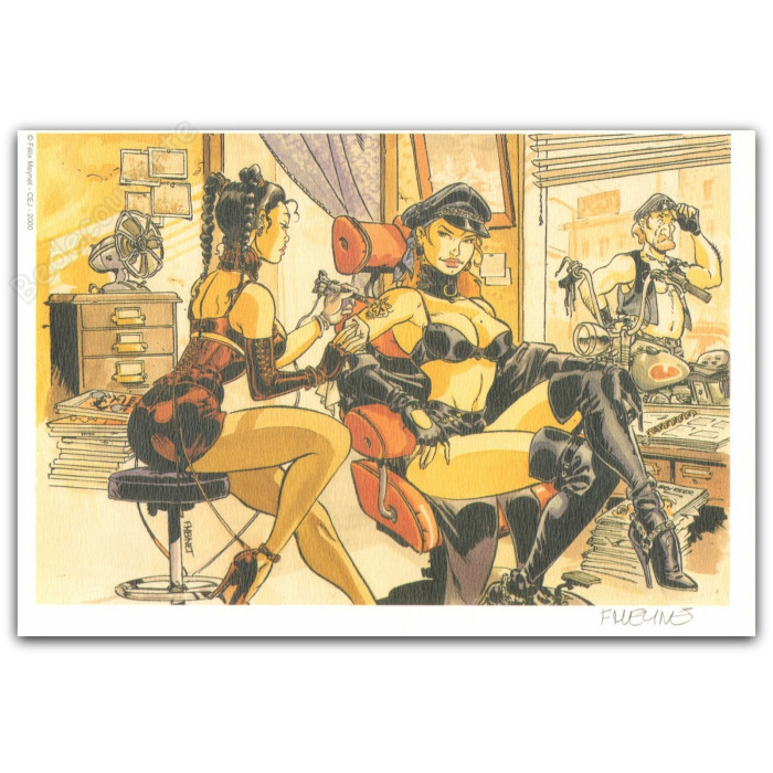 Meynet - Pin-up Tatouage Couleur Variante CEJ 2000